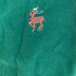 Monday’s child reindeer corduroy pants - 2/2T